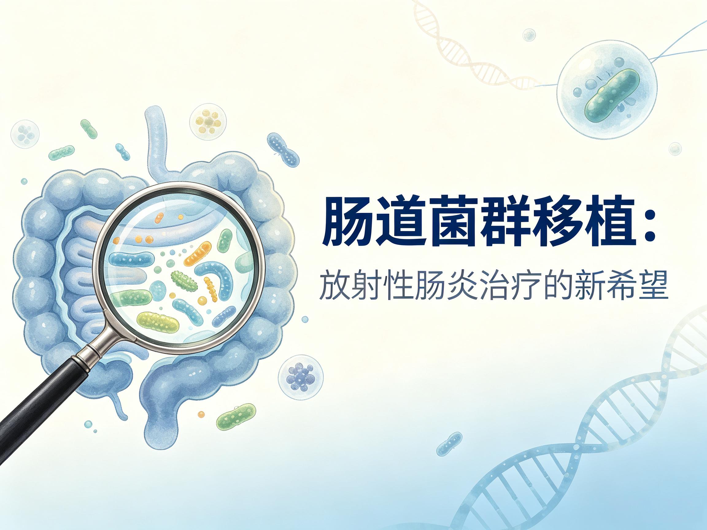揭阳市|第3期 肠道菌群移植：放射性肠炎治疗的新希望